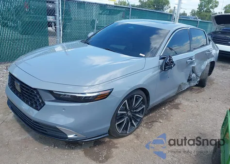 2024 Honda Accord Hybrid Touring from USA, damaged, VIN 1HGCY2F87RA067363